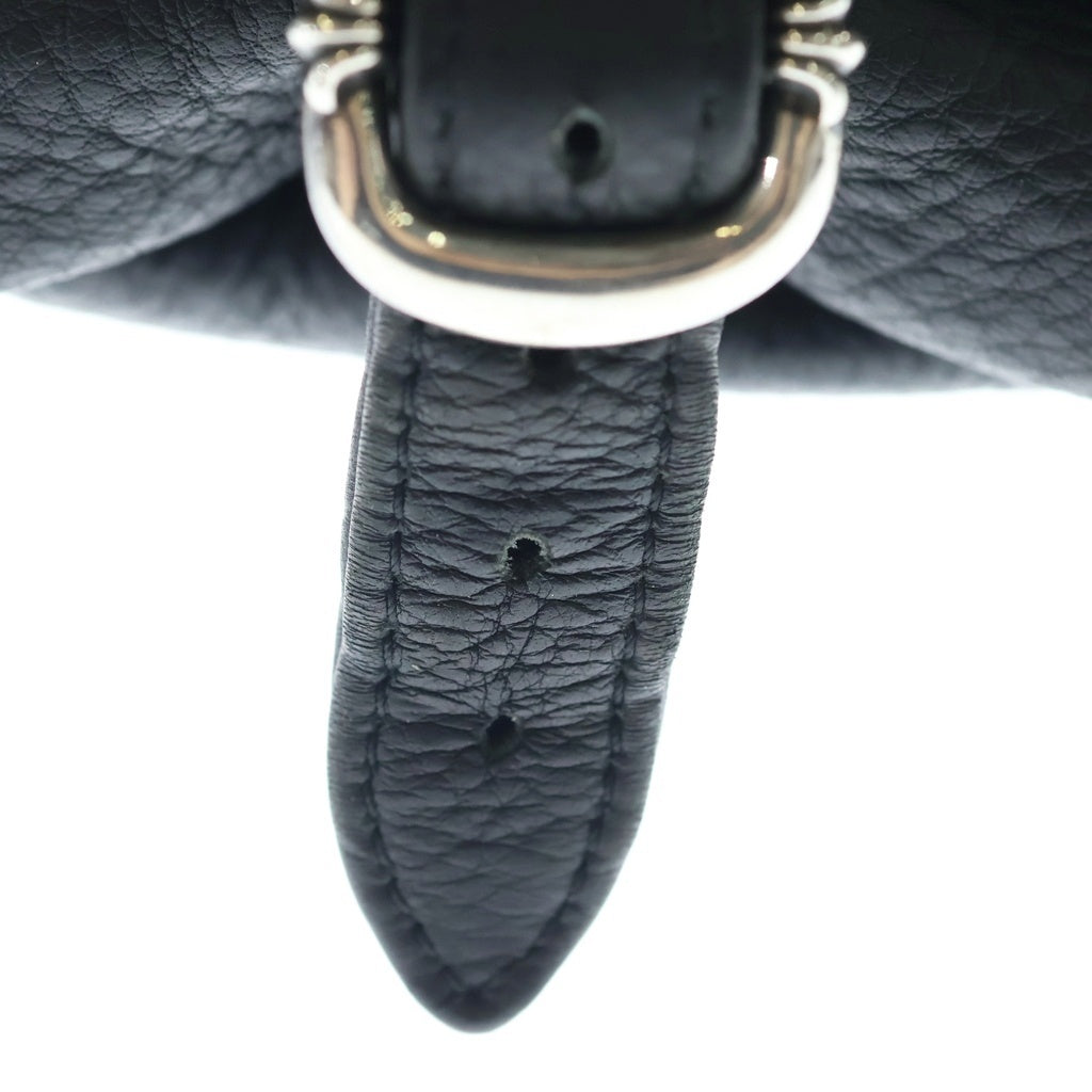 CHROME HEARTS(クロムハーツ) #1 SNAT PACK スナットパック ダガージップ ガンスリンガーベルト レザーウエストバッグ ブラック BCA378