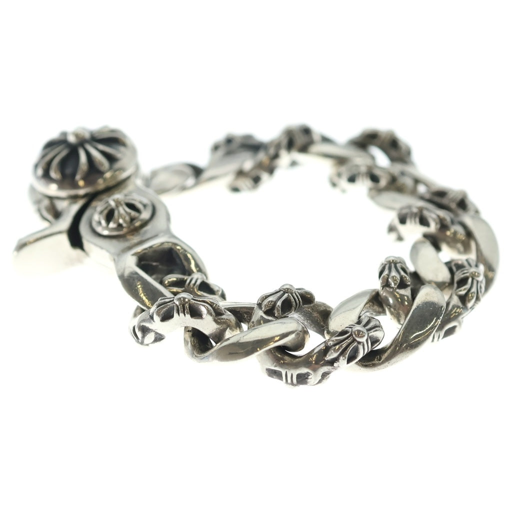 CHROME HEARTS(クロムハーツ) FNCY CHN LNK ファンシーリンククリップブレスレット 12リンク シルバー BCA145
