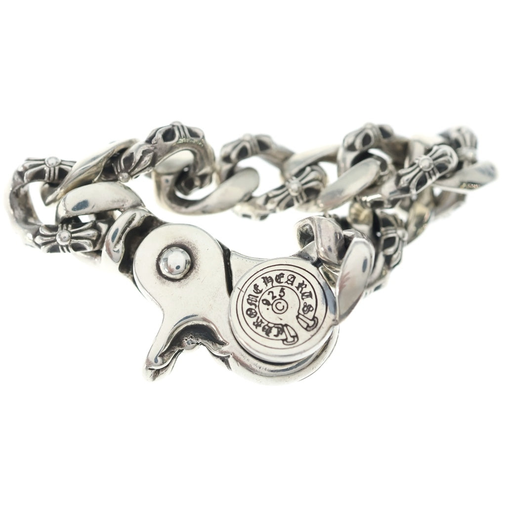 CHROME HEARTS(クロムハーツ) FNCY CHN LNK ファンシーリンククリップブレスレット 12リンク シルバー BCA145