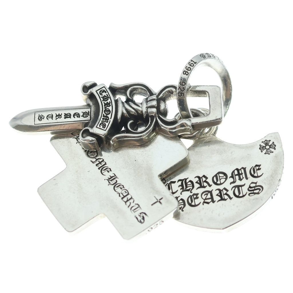 CHROME HEARTS(クロムハーツ) 東京限定 3TRINKETS withOring 3トリンケッツ ペンダントトップ シルバー
