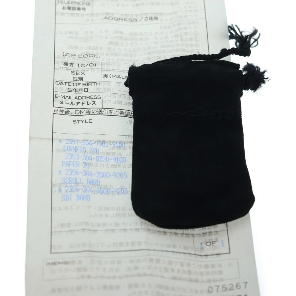 CHROME HEARTS(クロムハーツ) 東京限定 3TRINKETS withOring 3トリンケッツ ペンダントトップ シルバー