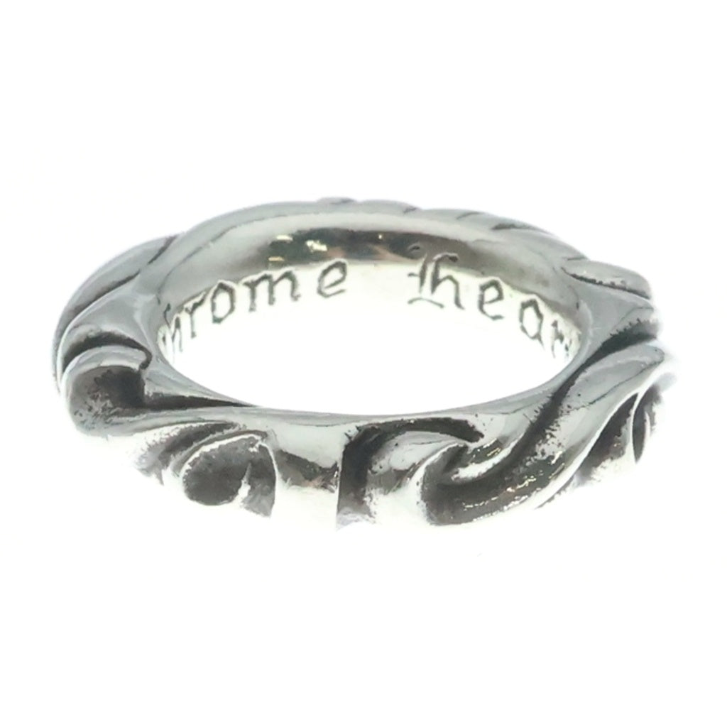CHROME HEARTS(クロムハーツ) SCRL BAND スクロールバンド リング シルバー BCA351 レディース