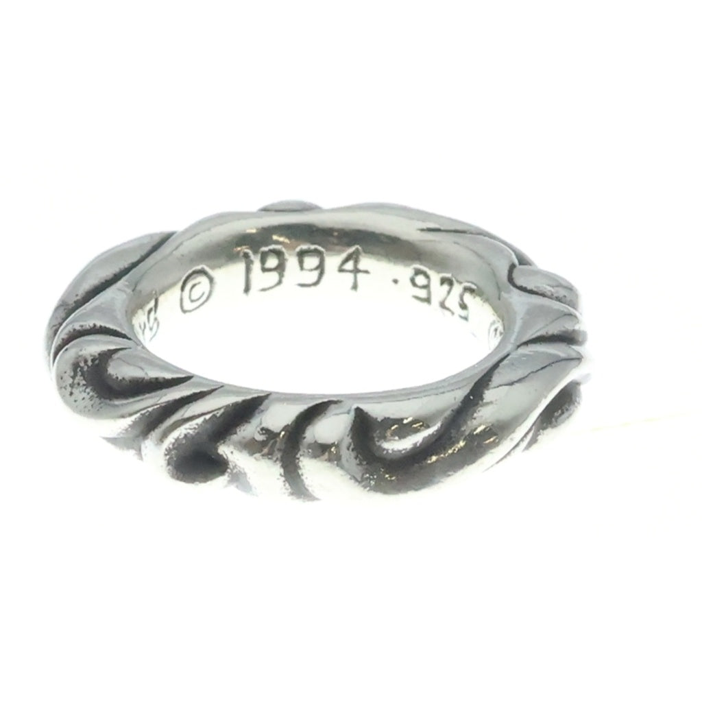 CHROME HEARTS(クロムハーツ) SCRL BAND スクロールバンド リング シルバー BCA351 レディース