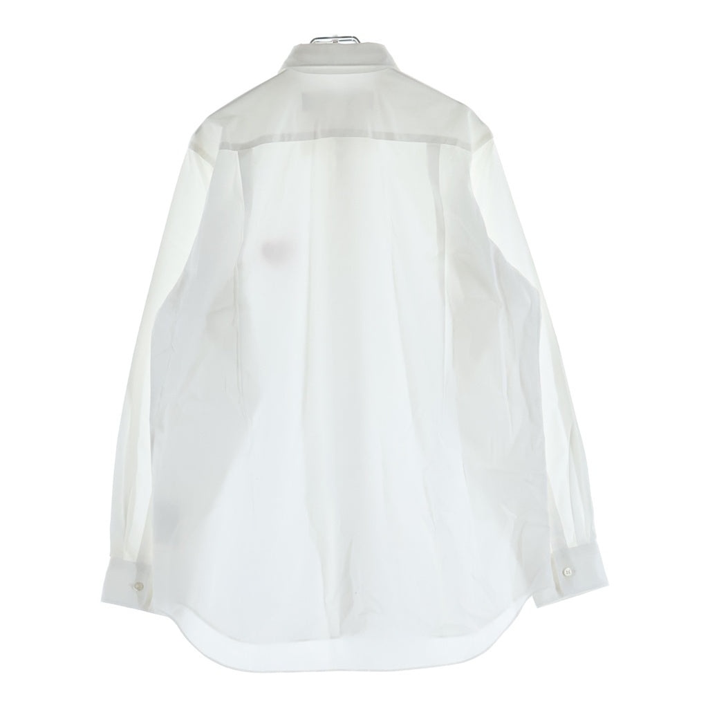 PLAY COMME des GARCONS(プレイコムデギャルソン) AD2016 胸ハートロゴワッペン 長袖ボタンシャツ ホワイト AZ-B002