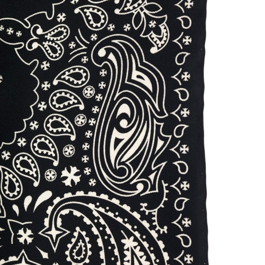 CHROME HEARTS(クロムハーツ) SILK BANDANA SCARF CHプラス シルク バンダナスカーフ ブラック