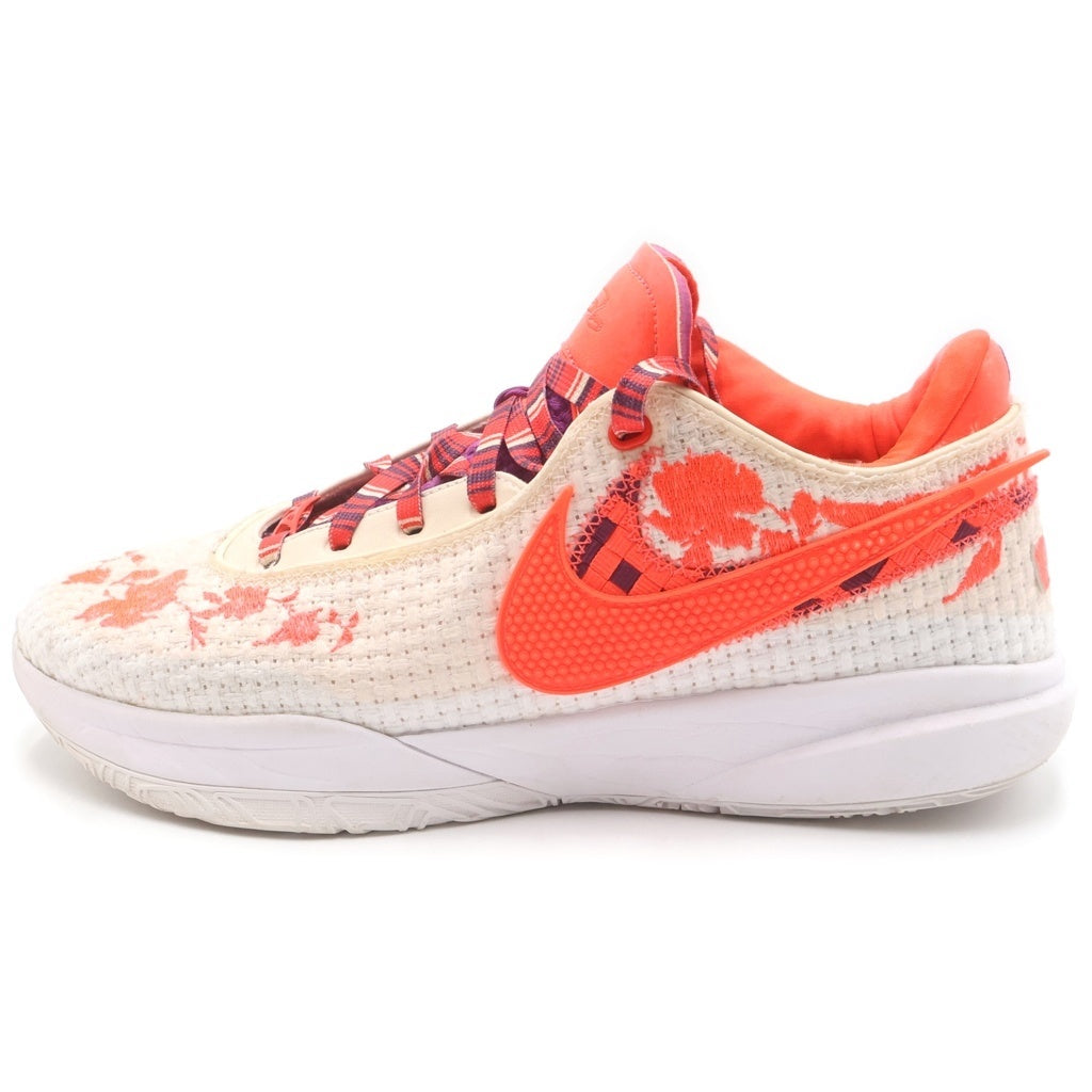 NIKE(ナイキ) ×MIMI PLANGE LEBRON 20 PRM ミミプランジ レブロン20 バスケットシューズ ホワイト/オレンジUS10.5/28.5cm FJ0724-801