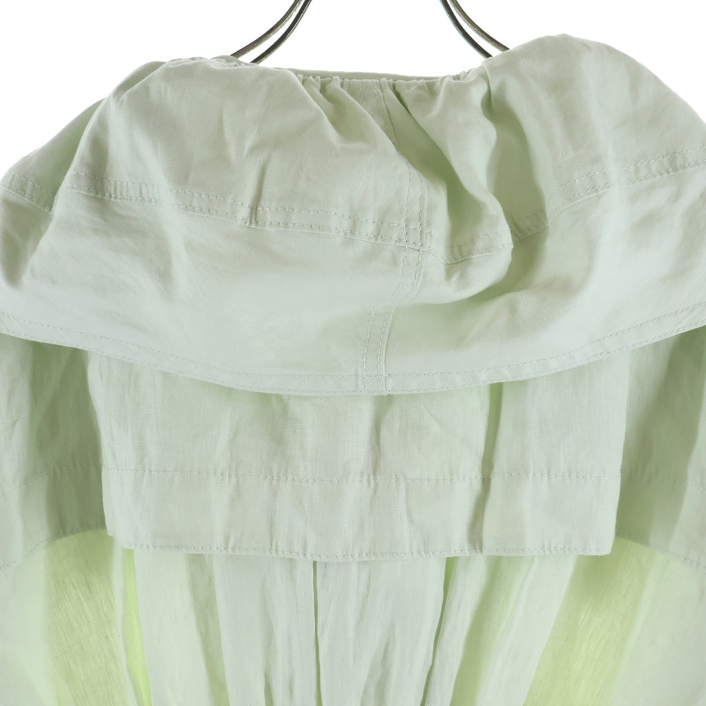 ZIMMERMANN(ジマーマン) GLASSY ROLLED PLAYSUIT グラッシー ロールド プレイスーツ ハーフスリーブワンピース レディース グリーン 7770YGLA