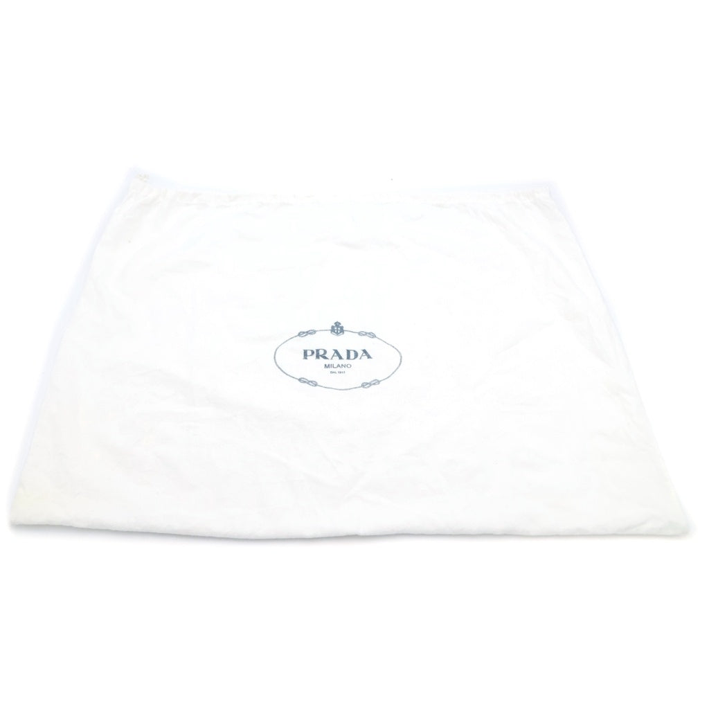 PRADA(プラダ) CANAPA カナパ ラフィア トライアングルロゴプレート カゴ ハンド トートバッグ ゴールド金具 アイボリー BN2302 レディース