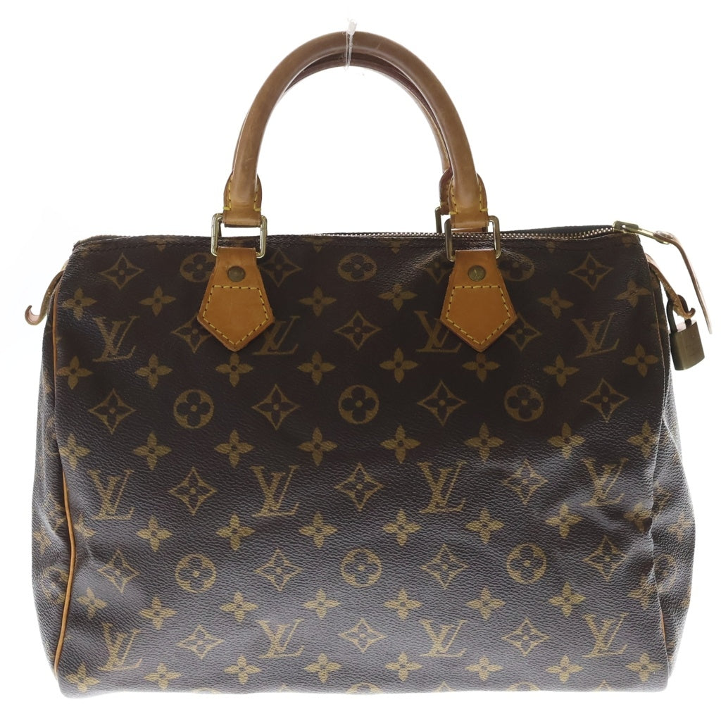 LOUIS VUITTON(ルイヴィトン) スピーディ30 モノグラムキャンバス ハンドバッグ ゴールド金具 ブラウン M41526 SP0919 レディース