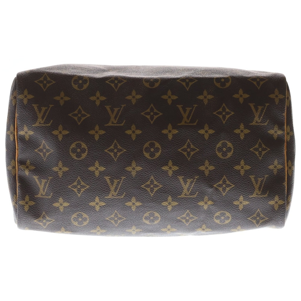 LOUIS VUITTON(ルイヴィトン) スピーディ30 モノグラムキャンバス ハンドバッグ ゴールド金具 ブラウン M41526 SP0919 レディース
