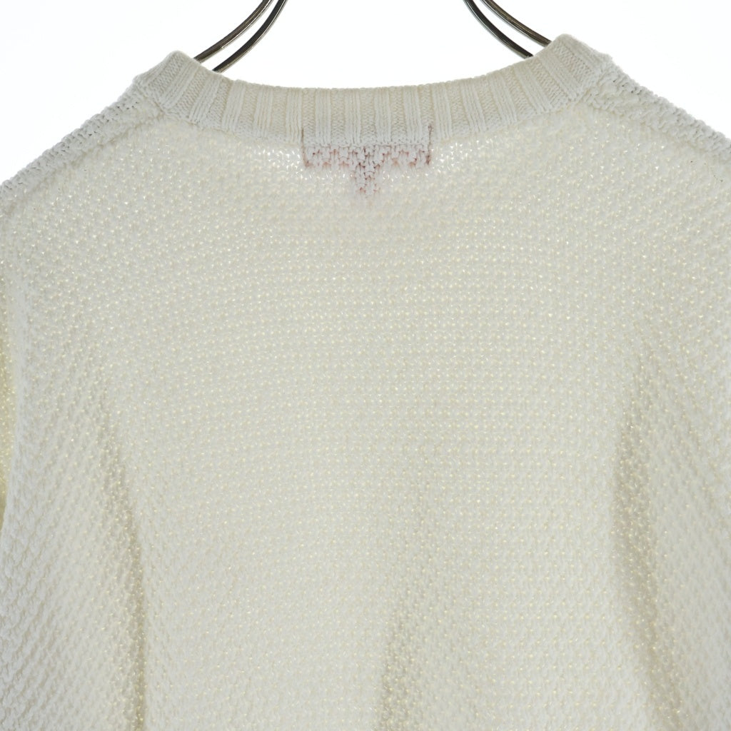 SUPREME(シュプリーム) 20AW Textured Small Box Sweater テクスチャー スモールボックスロゴ ニットスウェット セーター ホワイト