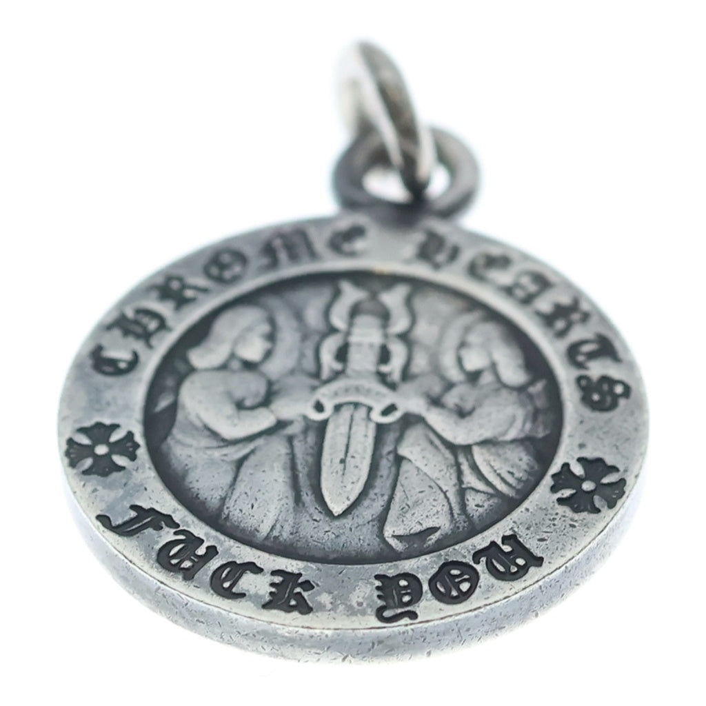 CHROME HEARTS(クロムハーツ) CHRM ANGL MDL V1 エンジェルメダルチャーム ペンダントトップ シルバーBCA229