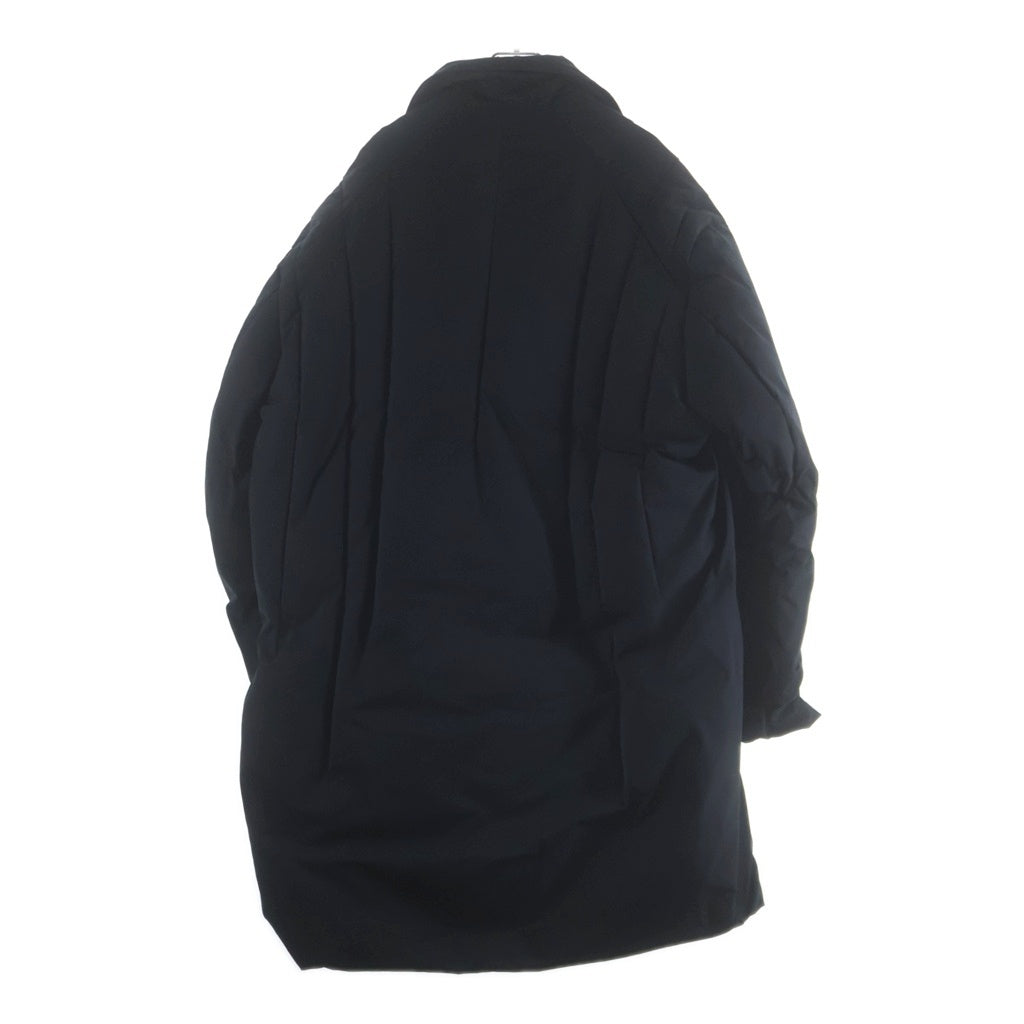 CORNER STONE(コーナーストーン) 23AW DARTS DOWN COAT ボタンフロント ダーツダウンコート ブラック CMODL2203084