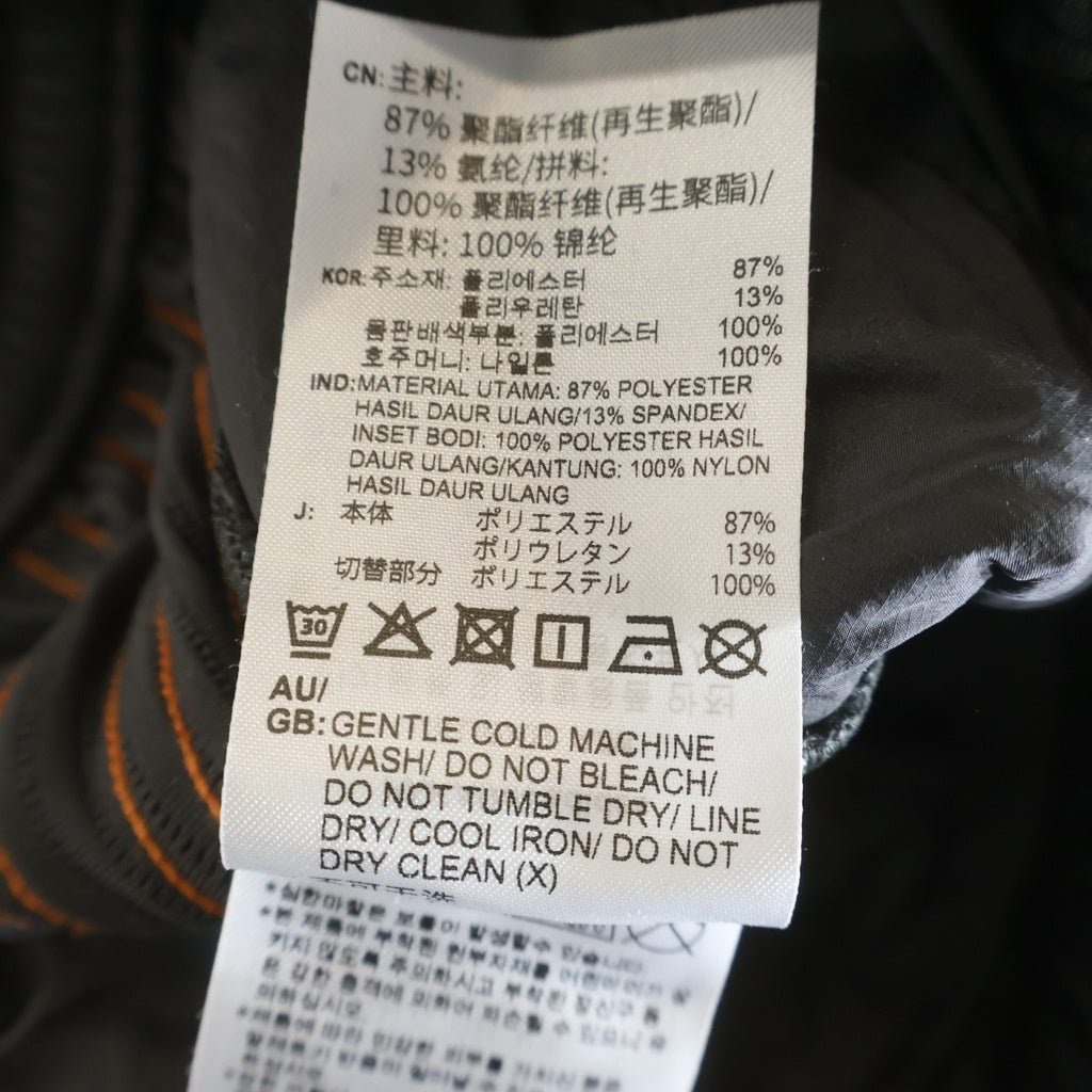 adidas(アディダス) ×SONG FOR THE MUTE SFTM PANT ソングフォーミュート サイドライン 裾ジッパー トラックパンツ グレー/オレンジ IK8598