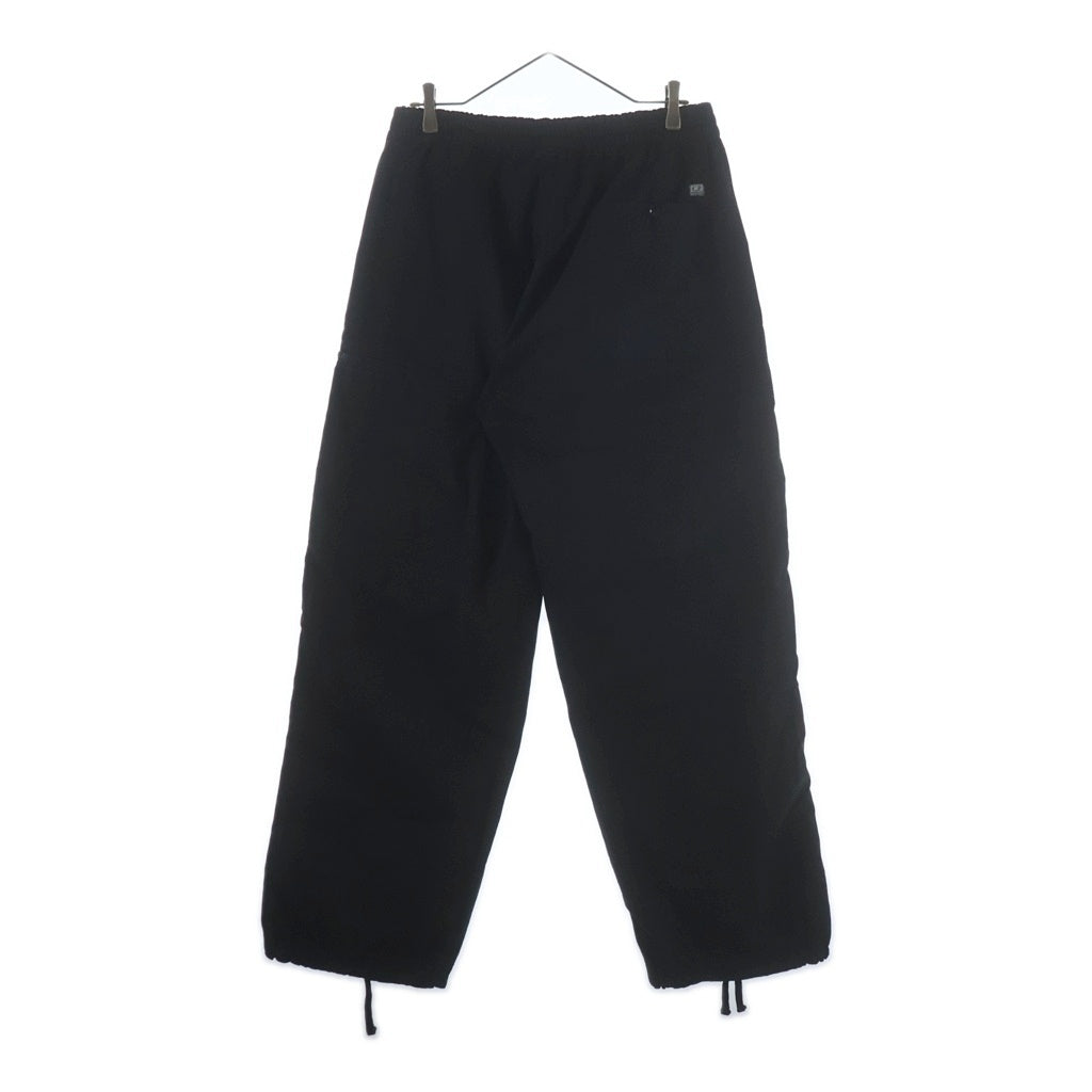C.P. Company(シーピーカンパニー) MICROREPS BOXY CARGO LENS PANTS 製品染 マイクロレップス ボクシーカーゴレンズパンツ ブラック 18CMPA094A 006475G