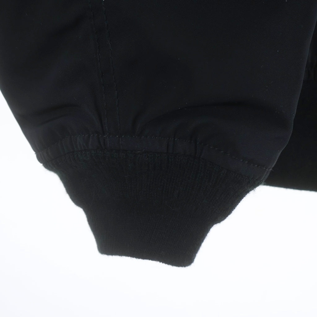AVIREX(アヴィレックス) ROARGUNS別注 TYPE MA-1 CREW NECK WAPPEN CUSTOM 袖ワッペンカスタム 中綿クルーネックプルオーバー ブラック 6182197