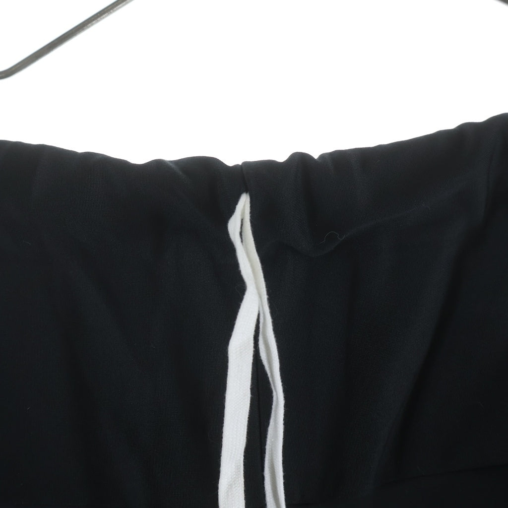 DISCOVERED(ディスカバード) ×adidas アディダス 再構築 ドッキング加工 トラックパンツ ブラック