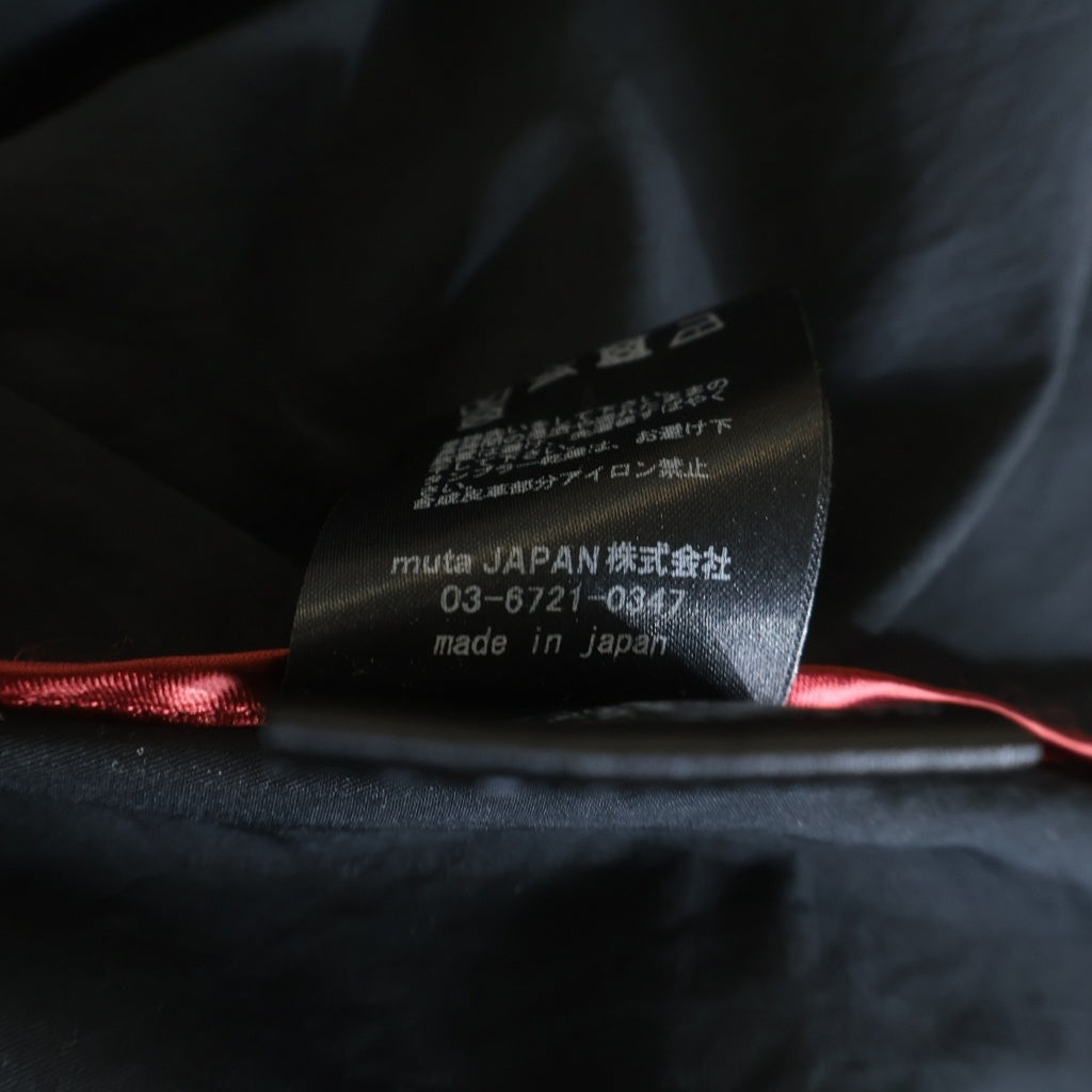 Muta MARINE(ムータマリン) ×ACANTHUS STRETCH SHAKA JKT アカンサス ストレッチシャカ 2Bテーラードジャケット ブラック MMAC-443001