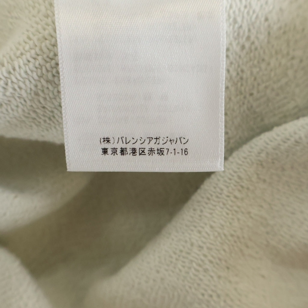 BALENCIAGA(バレンシアガ) キャンペーンロゴ刺繍 スウェットショーツ ハーフパンツ ホワイト 641608 TKVI9