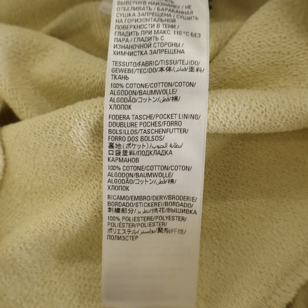 BALENCIAGA(バレンシアガ) 22SS Political Campaign Sweat Shorts ポリティカル キャンペーンロゴ刺繍 スウェットショーツ ハーフパンツ ベージュ 676137 TKVI9