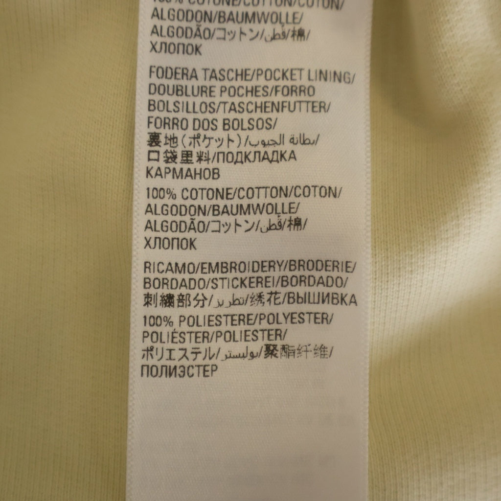 BALENCIAGA(バレンシアガ) 22SS Political Campaign Sweat Shorts ポリティカル キャンペーンロゴ刺繍 スウェットショーツ ハーフパンツ ベージュ 676137 TKVI9