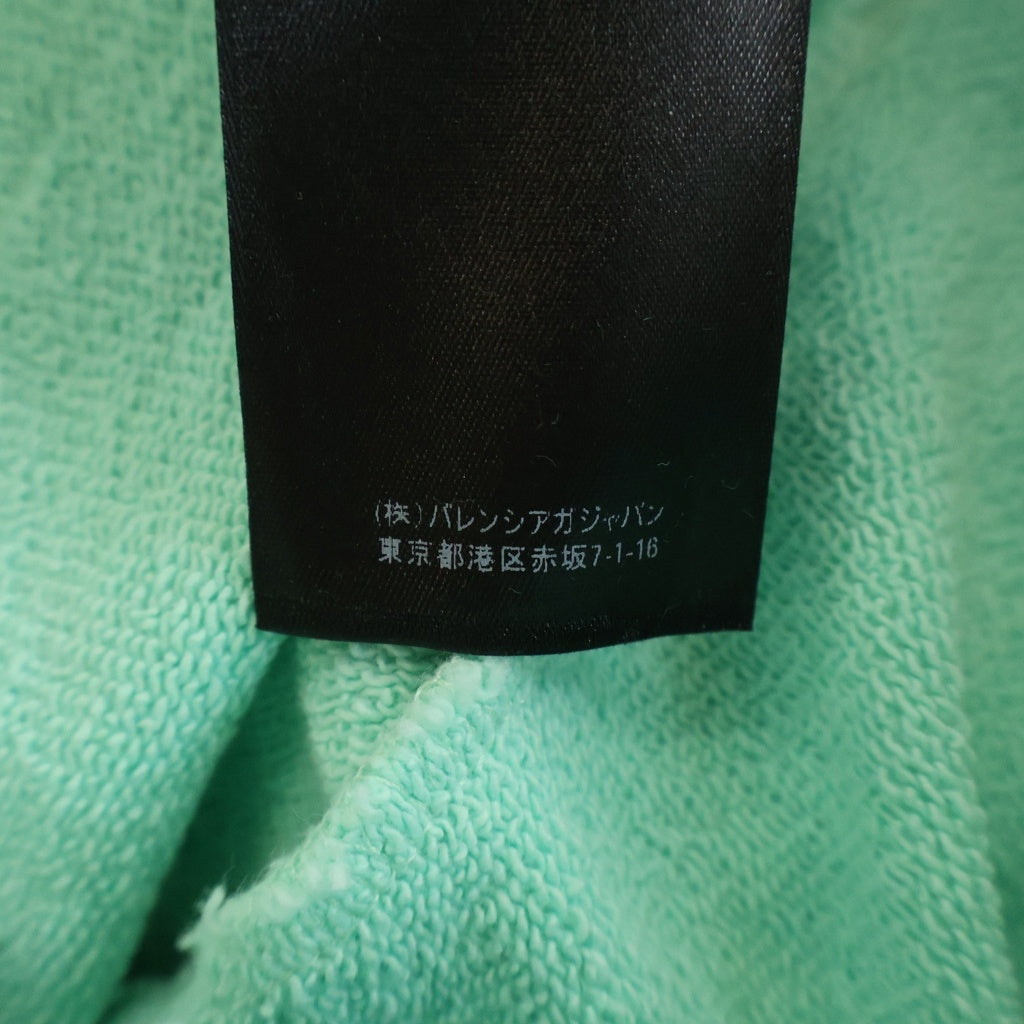 BALENCIAGA(バレンシアガ) 22AW BB Embroidered Logo Shorts BBロゴ刺繍 スウェットショーツ ハーフパンツ ミントグリーン 674591 TLVB8