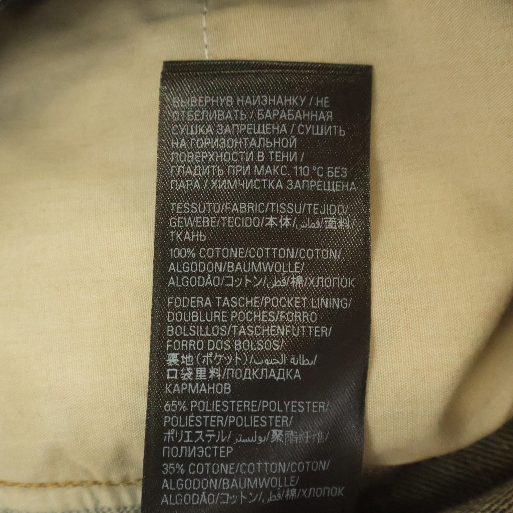 BALENCIAGA(バレンシアガ) 23AW カットオフ ヴィンテージ加工 デニムショーツ ハーフパンツ インディゴ 753212 TNW65