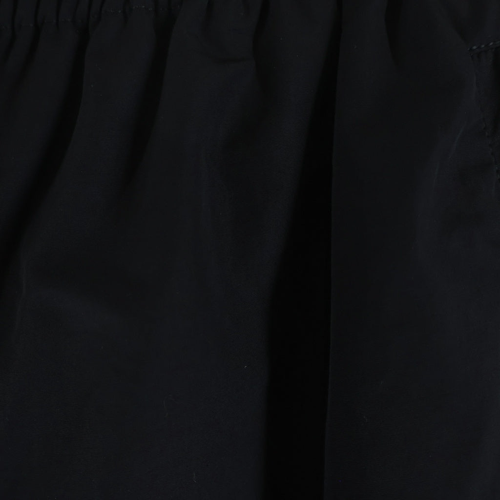 BALENCIAGA(バレンシアガ) 23SS Double Front Tracksuit Trousers ナイロン混 ダブルフロント レイヤードワイドバギーパンツ ブラック 770502 TNQ25