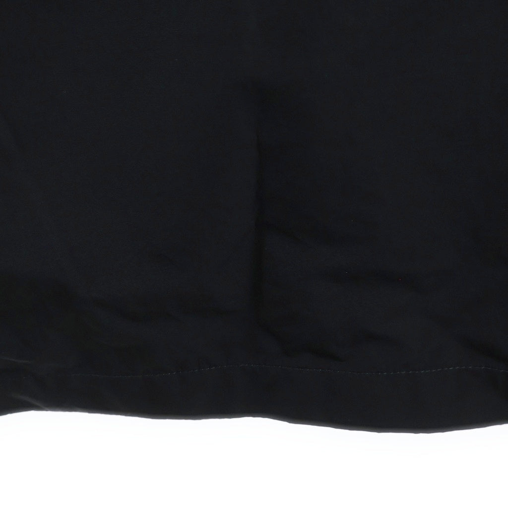 BALENCIAGA(バレンシアガ) 23SS Double Front Tracksuit Trousers ナイロン混 ダブルフロント レイヤードワイドバギーパンツ ブラック 770502 TNQ25