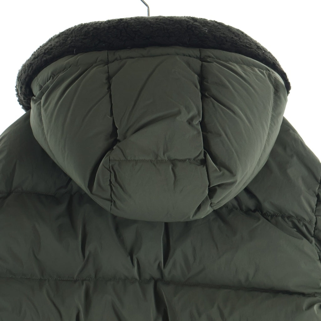 MONCLER(モンクレール) 24AW MARCELETTES ボア付 フーデッド ショートダウンジャケット カーキ J20911A00149