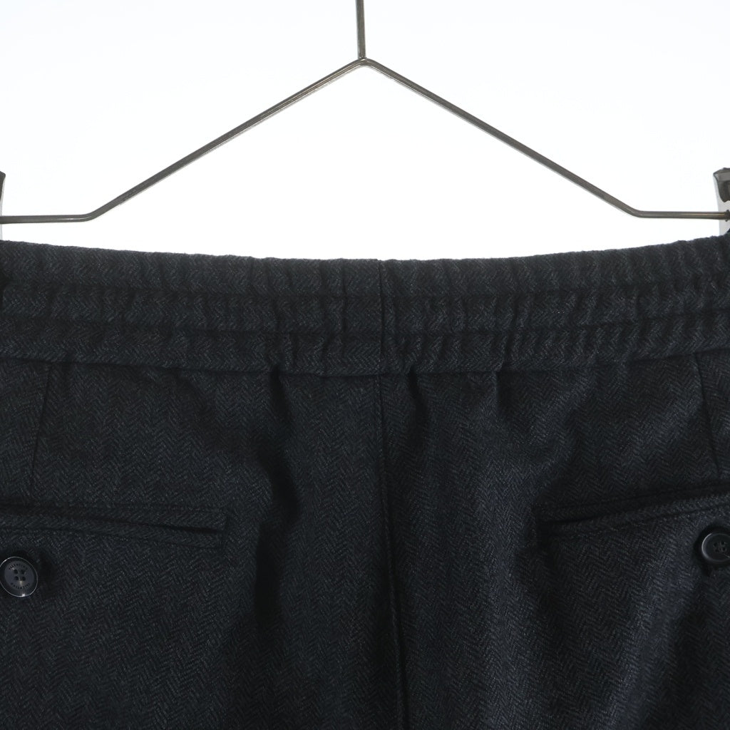 VALENTINO(ヴァレンティノ) センタープレス ウールイージースラックスパンツ グレー JV0RBG662LA