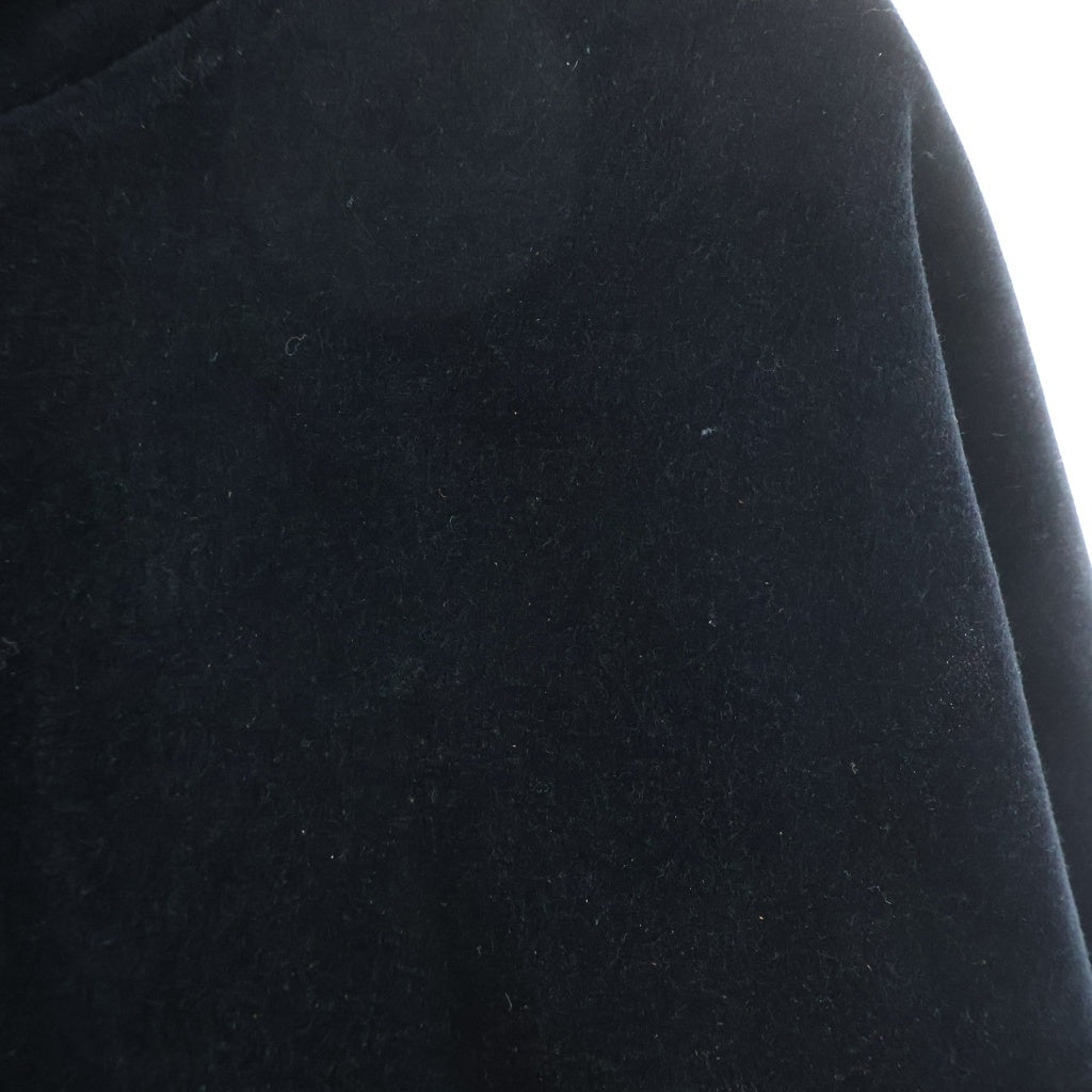 SAINT LAURENT PARIS(サンローランパリ) 22AW TURTLE NECK VELOR TOP タートルネック ベロアトップ ブラック 711927 YBTF2