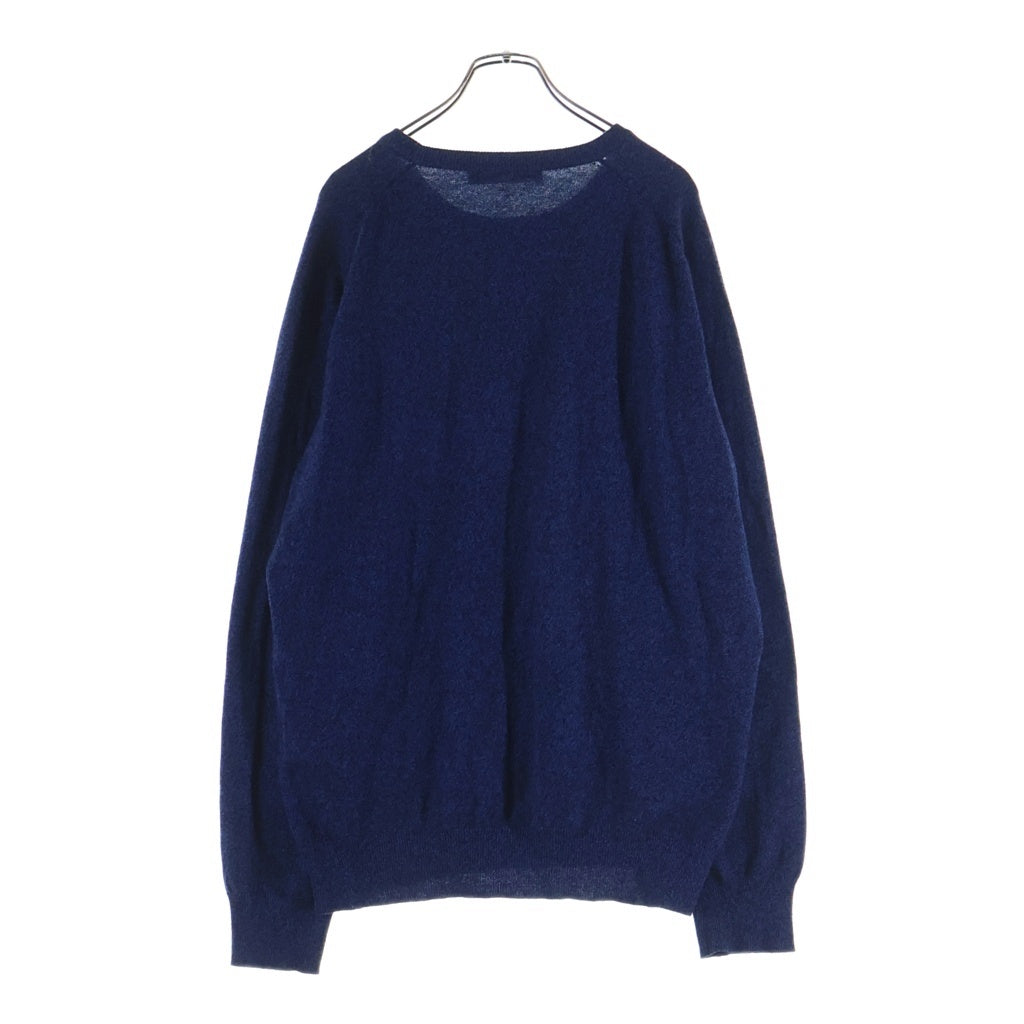 LOUIS VUITTON(ルイヴィトン) クルーネック カシミヤニットセーター ブルー RM161Q KC7 H7N43W