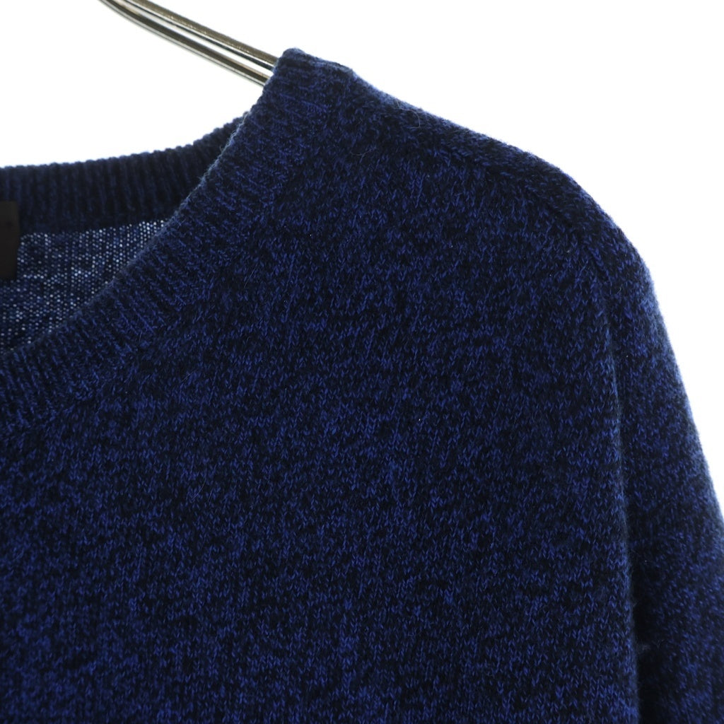 LOUIS VUITTON(ルイヴィトン) クルーネック カシミヤニットセーター ブルー RM161Q KC7 H7N43W