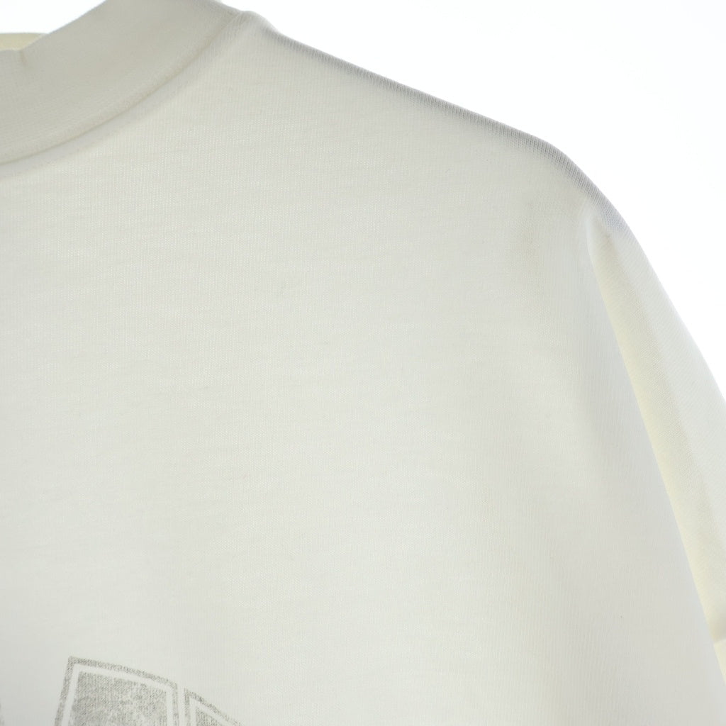 BALENCIAGA(バレンシアガ) 25SS Over Champs-Elysees T-Shirt フロントプリント オーバーサイズTシャツ 半袖クルーネックカットソー ホワイト 787349 TRVN1