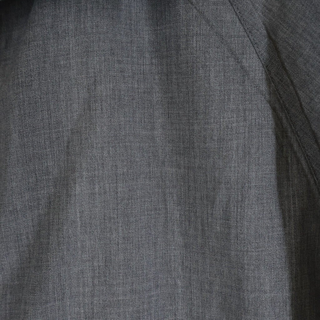 PRADA(プラダ) 25SS LIHTWEIGHT WOOL BOMBER JACKET ライトウェイトウール ボンバージャケット ジップアップブルゾン グレー SGC874
