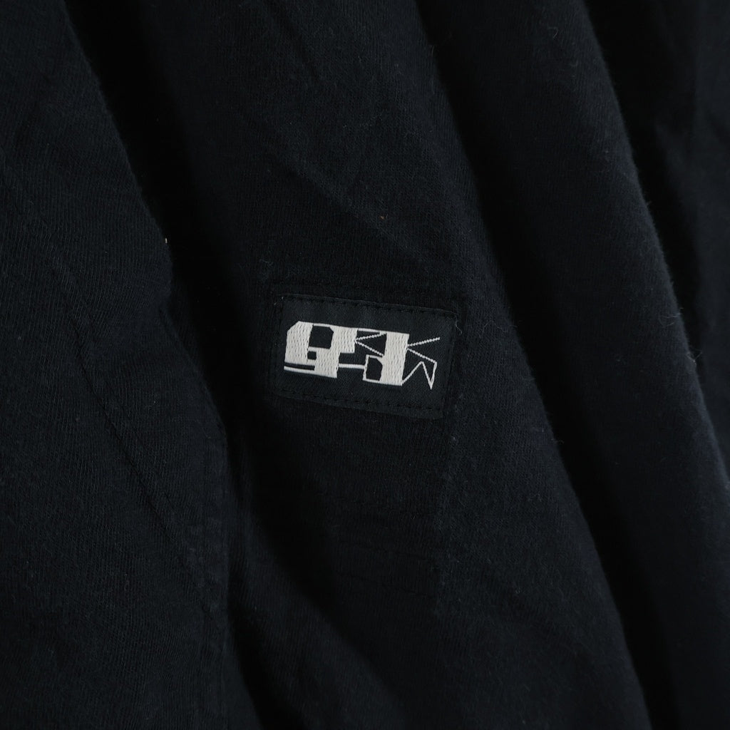 DRKSHDW(ダークシャドウ) 21SS ポケット付 長袖クルーネックカットソー ブラック DU21S2283-RN