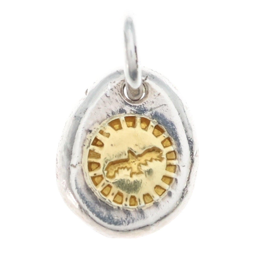 MOTO(モト) K24 EAGLE STAMPED PENDANT イーグル スタンプド 小メタル ペンダントトップ シルバー/ゴールド