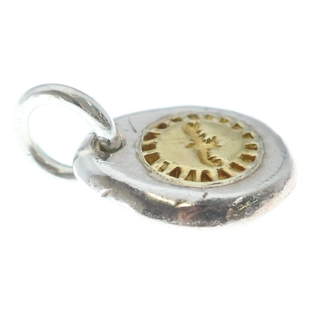 MOTO(モト) K24 EAGLE STAMPED PENDANT イーグル スタンプド 小メタル ペンダントトップ シルバー/ゴールド