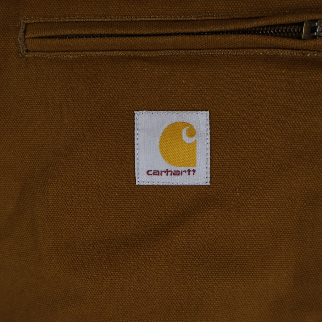 CARHARTT(カーハート) DUCK DETROIT JACKET 裏地ブランケット ジップアップ ダック デトロイト ジャケット ブラウン 0J3828‐M