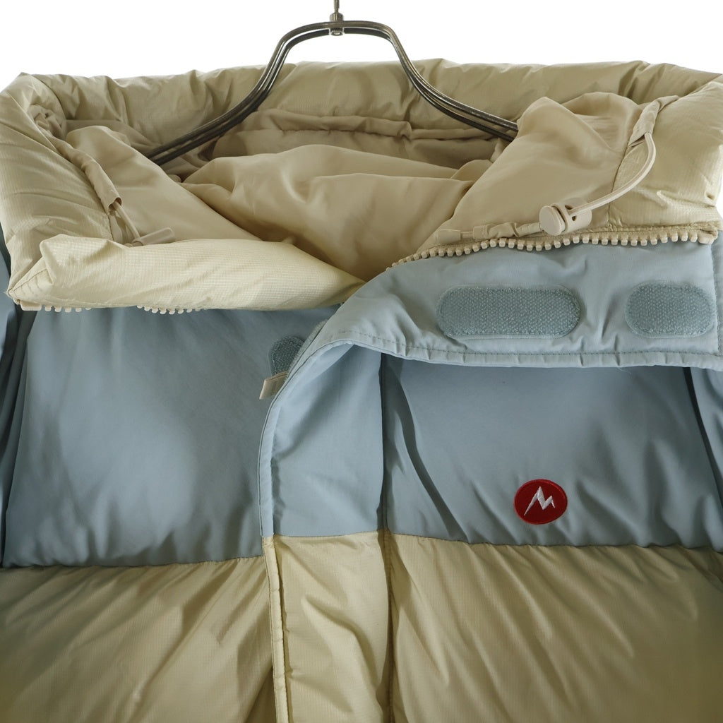 SUPREME(シュプリーム) 25AW ×Marmot 800-Fill Down Parka Tan マーモット 800フィル ジップアップ フーディ ダウンジャケット ベージュ/ブルー
