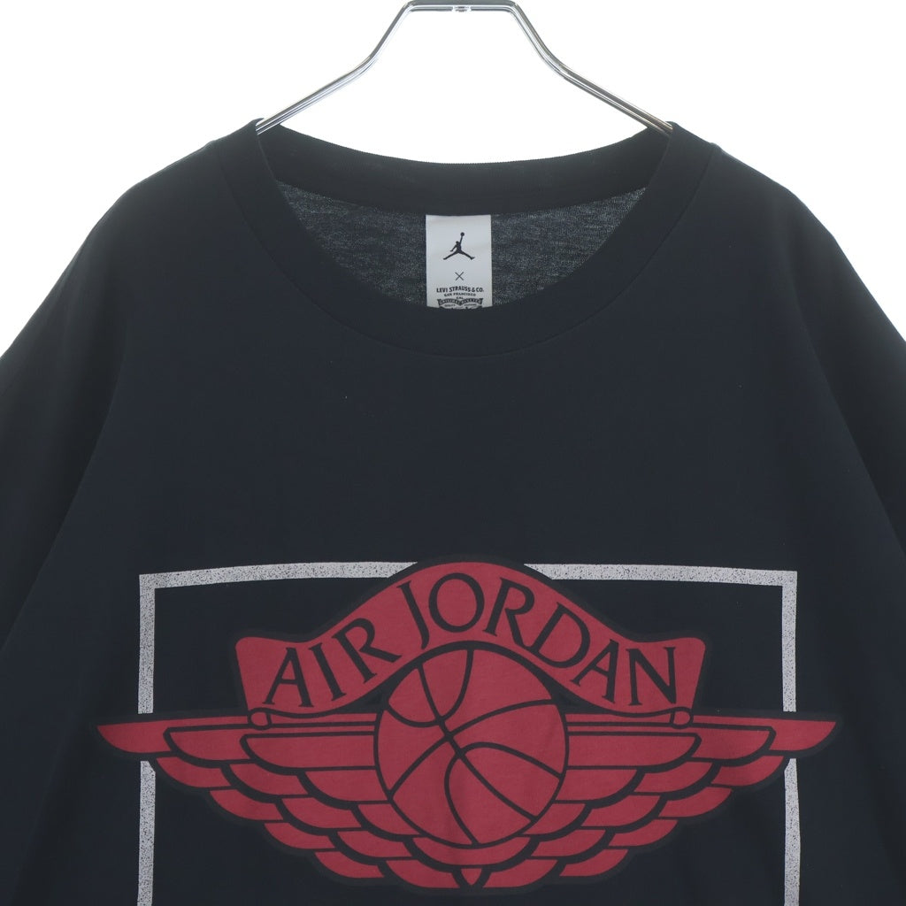 NIKE(ナイキ) ×Levi's GRAPHIC S/S TEE ジョーダン リーバイス グラフィック Tシャツ 半袖 カットソー ブラック IM6728-010