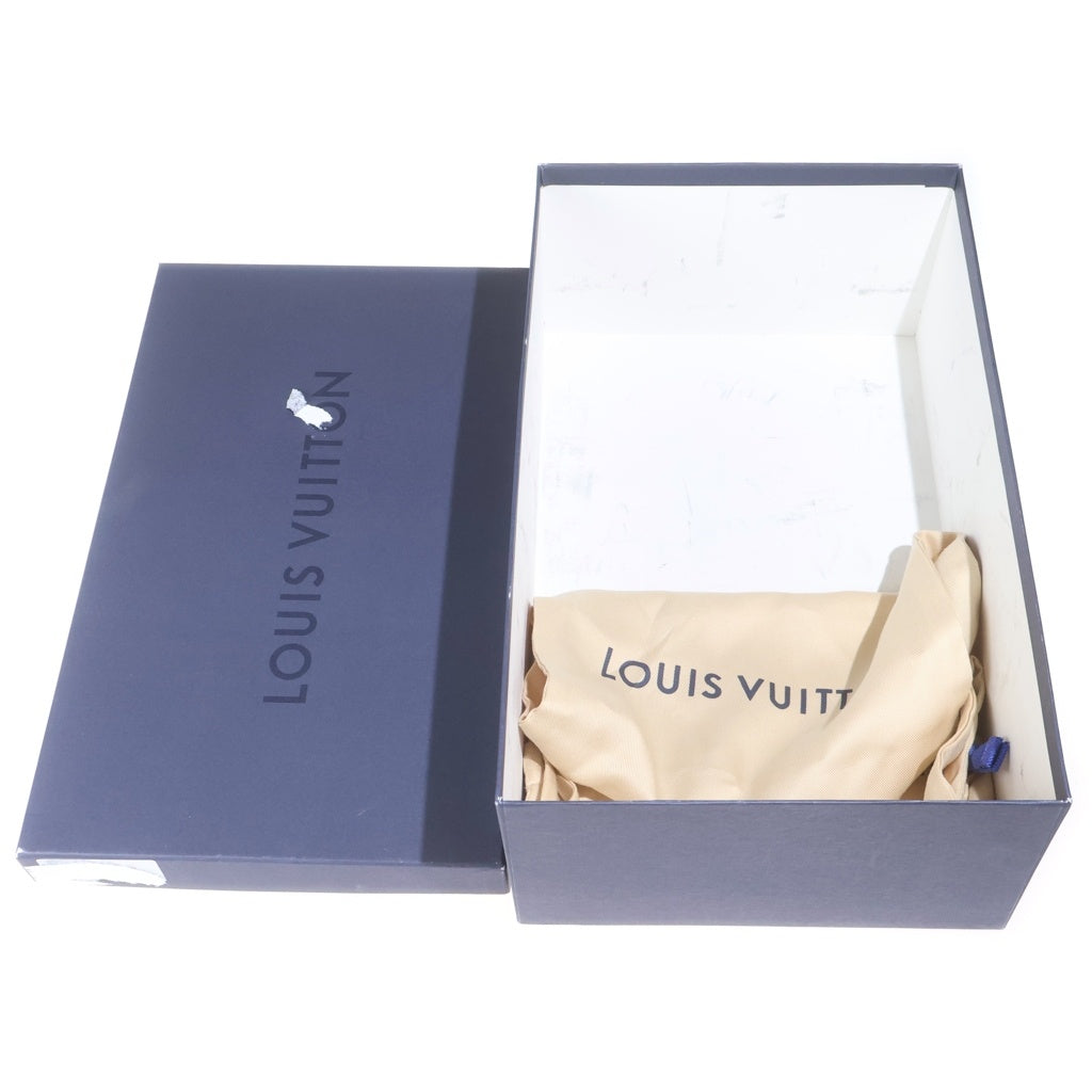 LOUIS VUITTON(ルイヴィトン) LOUIS LOAFER ルイス コイン レザー ローファー シューズ ブラック 1ADFMP