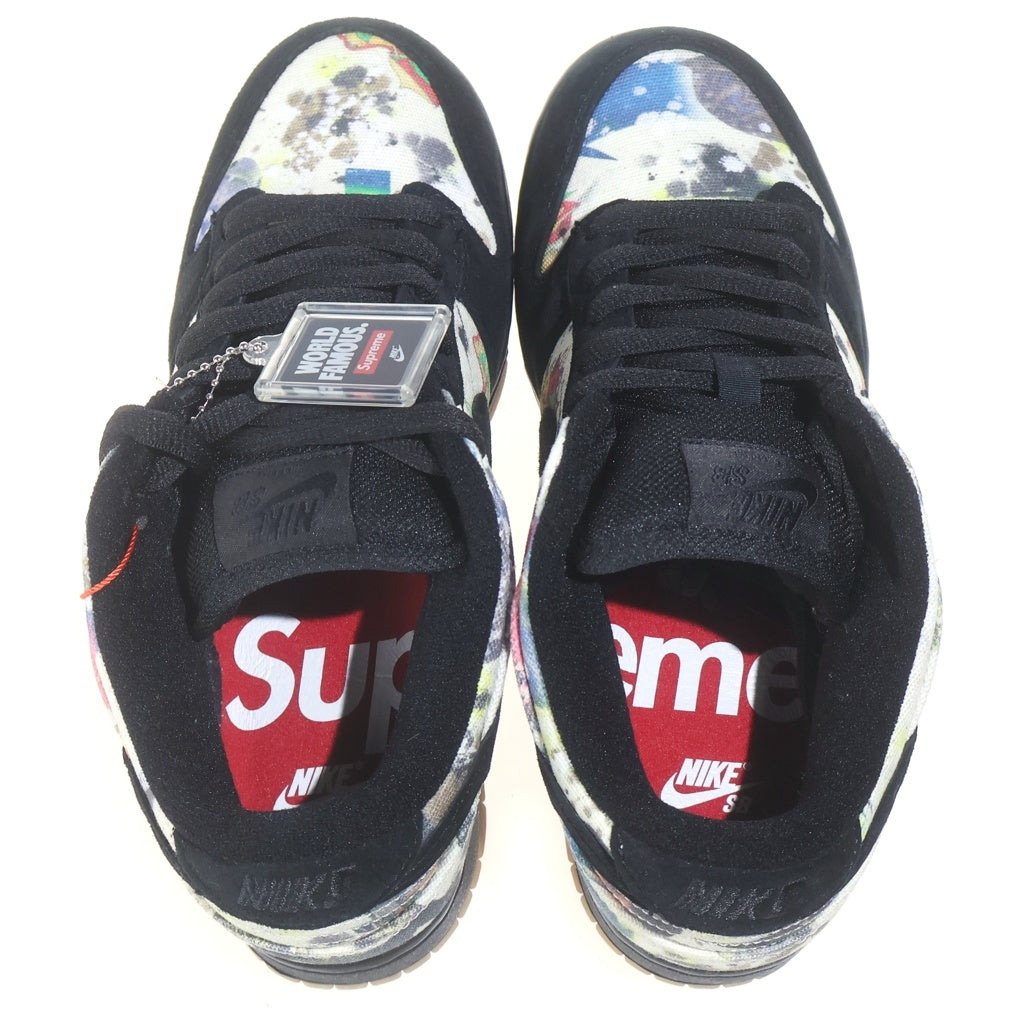 NIKE SB(ナイキエスビー) ×RAMMELLZEE DUNK LOW OG QS シュプリーム ラメルジー ダンク ローカットスニーカー ブラック/マルチ US7/25cm FD8778-001