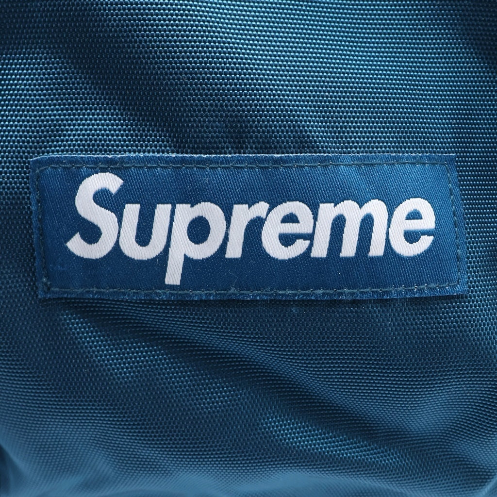 SUPREME(シュプリーム) 19AW BACKPACK ロゴ刺繍サイドポケットコーデュラナイロンバックパック リュック ブルー