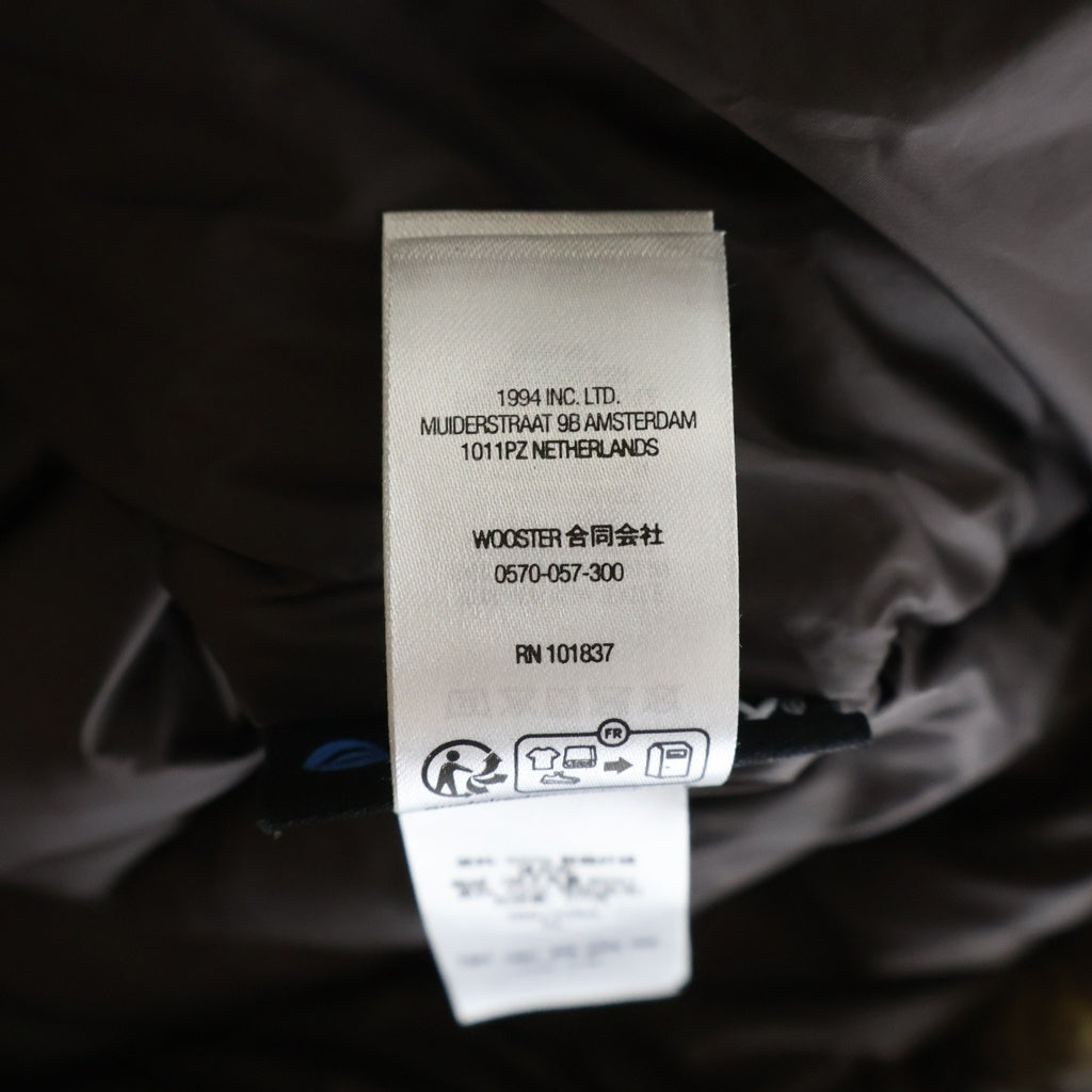 SUPREME(シュプリーム) 23AW Micro Down Half Zip Hooded Pullover Deer ハーフジップ プルオーバー フーデッド マイクロダウン ジャケット ブラウン
