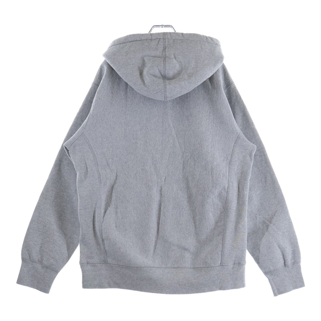 SUPREME(シュプリーム) 16AW 3M Reflective Small Logo Pullover リフレクティブスモールロゴ プルオーバーフーデッドパーカー グレー