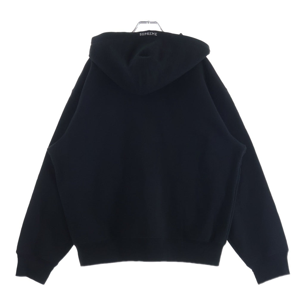 SUPREME(シュプリーム) 25AW S Logo Zip Up Hooded Sweatshirt Sロゴ スウェット ジップアップパーカー ブラック