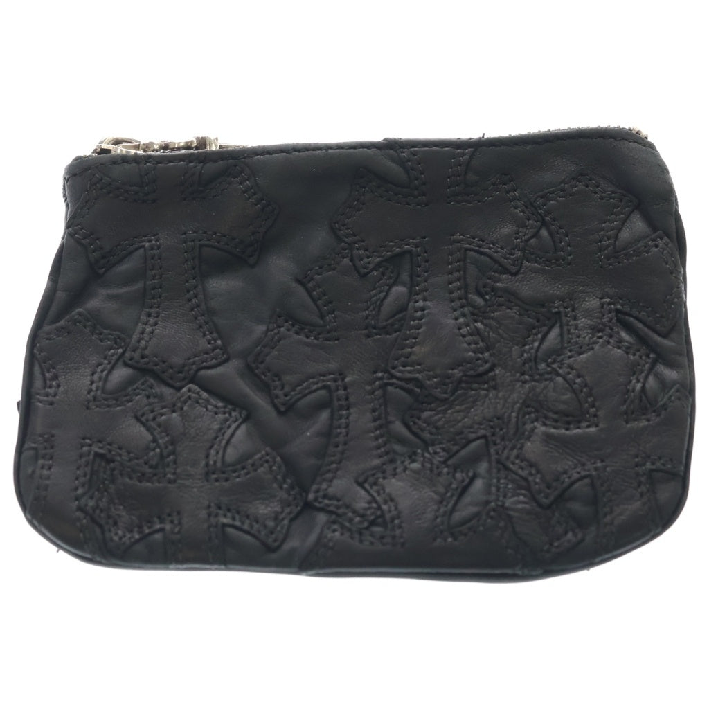 CHROME HEARTS(クロムハーツ) ZPR CHNG PURSE チェンジパース カスタムクロスパッチダガージップコインケース