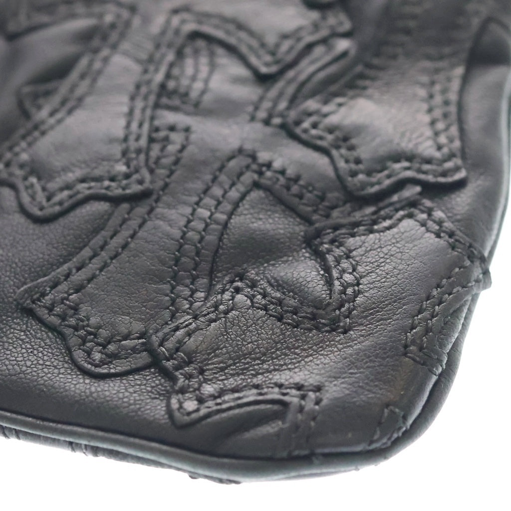 CHROME HEARTS(クロムハーツ) ZPR CHNG PURSE チェンジパース カスタムクロスパッチダガージップコインケース